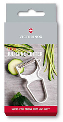 Овощечистка для овощей и фруктов Victorinox Rapidс лезвием жульен белый упак.:картонная коробка (6.0934)