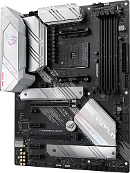 Материнская плата Asus ROG STRIX B550-A GAMING Soc-AM4 AMD B550 4xDDR4 ATX AC`97 8ch(7.1) 2.5Gg RAID+HDMI+DP