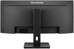 Монитор ViewSonic 34" VA3420C-2 черный VA LED 21:9 HDMI M/M матовая HAS Piv 300cd 178гр/178гр 3440x1440 120Hz DP 2K USB 8.4кг