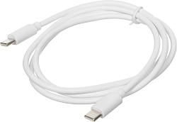 Кабель Buro PD15W USB Type-C (m)-USB Type-C (m) 1м белый
