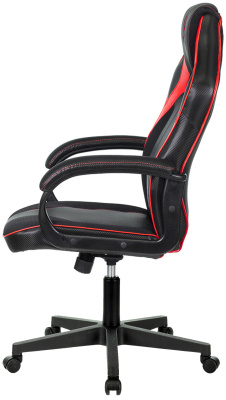 Кресло игровое A4Tech Bloody GC-300 черный/красный эко.кожа/ткань крестов.