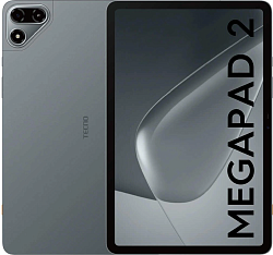 Планшет Tecno MegaPad 2 T1103 G99 (2.2) 8C RAM8Gb ROM256Gb 10.95" IPS 2560x1600 4G Android 16 серый 8Mpix 8Mpix BT WiFi microSD 2Tb 8200mAh 1776hrs