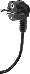 Шнур питания Lanmaster LAN-PP13/SHA-0.5-BK C13-Schuko проводник.:3x0.75мм2 0.5м 220В 10А черный