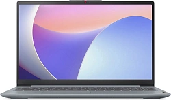 Ноутбук Lenovo IdeaPad Slim 3 15IRH8 Core i7 13620H 16Gb SSD512Gb Intel UHD Graphics 15.6" IPS FHD (1920x1080) FreeDOS grey WiFi BT Cam (83EM007MPS)