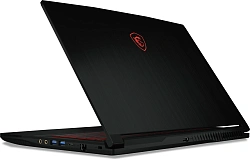 Ноутбук MSI GF63 Thin 12UC-1036XRU Core i5 12450H 16Gb SSD512Gb NVIDIA GeForce RTX 3050 4Gb 15.6" IPS FHD (1920x1080) FreeDOS black WiFi BT Cam (9S7-16R821-1036)