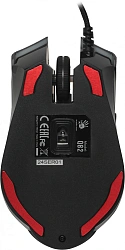 Мышь A4Tech Bloody Q82 черный/рисунок оптическая 6200dpi USB3.0 8but