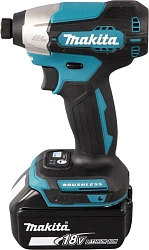 Шуруповерт Makita DTD157RTJ аккум. патрон:квад.1/4" (кейс в комплекте)