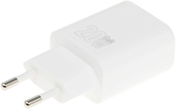 Сетевое зар./устр. Hoco N60 Gentle 20W 3A (PD+QC+AFC) USB Type-C универсальное белый (44228)