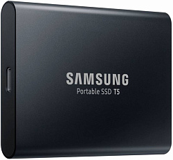 Накопитель SSD Samsung USB-C 1Tb MU-PA1T0B/WW T5 1.8" черный