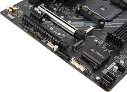 Материнская плата Gigabyte B550M AORUS ELITE Soc-AM4 AMD B550 4xDDR4 mATX AC`97 8ch(7.1) GbLAN RAID+DVI+HDMI