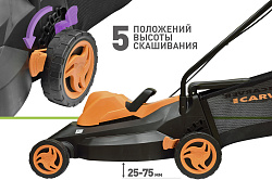 Газонокосилка роторная Carver LME-1437 (01.024.00007) 1400Вт
