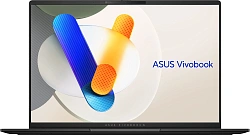 Ноутбук Asus Vivobook S 16 S5606CA-RI175 Core Ultra 7 255H 16Gb SSD1Tb Intel Arc 16" OLED 3K (2880x1800) без ОС black WiFi BT Cam (90NB1553-M009K0)
