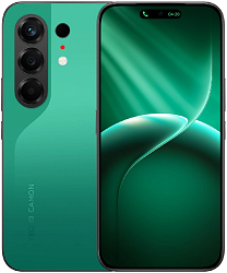 Смартфон Tecno Camon 50 256Gb 12Gb малахитовый зеленый моноблок 3G 4G 2Sim 6.78" 1208x2644 Android 16 50Mpix 802.11 a/b/g/n/ac NFC GPS GSM900/1800 GSM1900 Protect FM