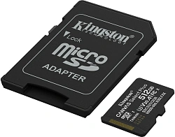 Флеш карта microSDXC 512GB Kingston SDCS3/512GB Canvas Select Plus V30 A1 + adapter