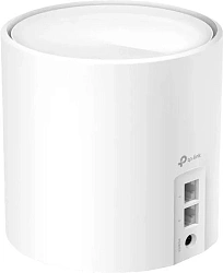 Бесшовный Mesh роутер TP-Link Deco X60(1-pack) AX5400 10/100/1000BASE-TX белый