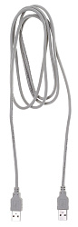 Кабель Buro USB A(m) USB A(m) 1.8м (BHP RET USB_AM18) серый (блистер)