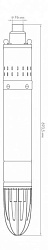 Насос скважинный Джилекс Винтовик 35/95 950Вт 2100л/час винтовой (5701)