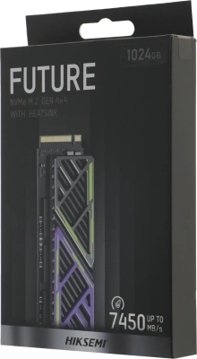 Накопитель SSD Hikvision PCIe 4.0 x4 1TB HS-SSD-FUTUREX 1024G M.2 2280