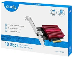 Сетевая карта 10G Ethernet Cudy PE10G PCI Express x4 (упак.:1шт)