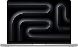 Ноутбук Apple MacBook Pro A2992 M3 Max 14 core 36Gb SSD1Tb/30 core GPU 14.2" Liquid Retina XDR (3024x1964) macOS silver WiFi BT Cam (Z1AZ0002N(MRX83))
