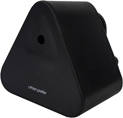 Точилка для карандашей механическая Kw-Trio 031GA-BLK 1 отверстие пластик черный
