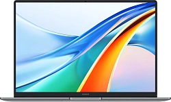 Ноутбук Honor MagicBook X16 Plus 2024 BRI-76 Ryzen 7 8845HS 16Gb SSD512Gb AMD Radeon 780M 16" IPS WUXGA (1920x1200) Windows 11 Home grey space WiFi BT Cam (5301AJPD)