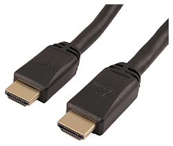 Кабель аудио-видео Lazco WH-111 HDMI (m)/HDMI (m) 30м. позолоч.конт. черный (10320)