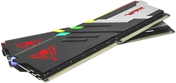 Память DDR5 2x16GB 6000MHz Patriot PVVR532G600C30K Viper Venom RGB RTL Gaming PC5-48000 CL30 DIMM 288-pin 1.35В kit с радиатором Ret