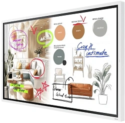 Панель Samsung 65" WM65FX белый LED 8ms 16:9 HDMI M/M матовая 350cd 178гр/178гр 3840x2160 4K USB 39.7кг