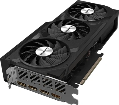 Видеокарта Gigabyte PCI-E 4.0 GV-N4070WF3OCV2-12GD NVIDIA GeForce RTX 4070 12Gb 192bit GDDR6 2490/20000 HDMIx1 DPx3 HDCP Ret