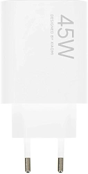 Сетевое зар./устр. Xiaomi BHR07SLEU 45W 4.1A (PD) USB-A универсальное белый