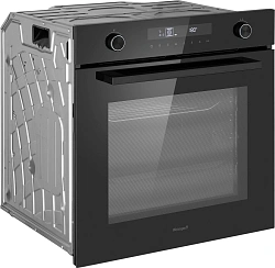 Духовой шкаф Электрический Weissgauff EOM 741 PDB Black Edition черный
