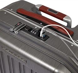 Чемодан Piquadro PQ-LM BV6552PQLM (BV6552PQLM/NCU) 44.5x40x22см 28л. 3.75кг. поликарбонат серый глянц.