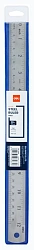 Линейка Deli Essential Metal 8463 сталь нержавеющая дл.30см ассорти