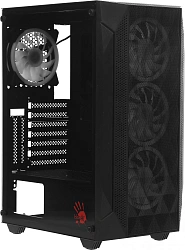 Корпус Bloody BD-CC107F черный без БП ATX 4x120mm 1xUSB3.0 audio bott PSU
