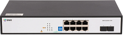 Коммутатор SNR SNR-S2300G-8TM (L2) 8x1Гбит/с 2SFP управляемый