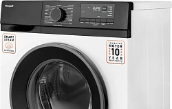 Стиральная машина Weissgauff WM 45127 DC Inverter Steam класс: A+++ загр.фронтальная макс.:7кг белый инвертор