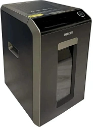 Шредер Office Kit SA200С 3,8x10 черный/серый с автоподачей (секр.P-4) фрагменты 220лист. 40лтр. скобы пл.карты