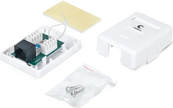 Розетка Cabeus WS-8P8C-CAT.6-1 комп.RJ45 кат.6 бронз.