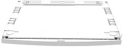 Комплект соединительный для сушильных и стиральных машин Midea MSKK-W200 белый