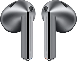 Гарнитура вкладыши Samsung Galaxy Buds 3 серебристый беспроводные bluetooth в ушной раковине (SM-R530NZAACIS)