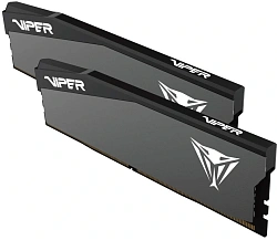Память DDR5 2x16GB 6000MHz Patriot VEU532G6028K Viper Elite 5 Ultra RTL Gaming PC5-48000 CL28 DIMM 288-pin 1.4В kit single rank с радиатором Ret