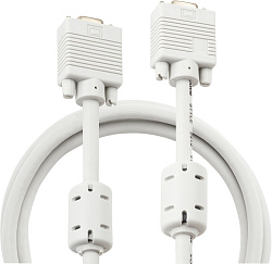 Кабель-удлинитель Buro CAB015S-06 VGA (m) VGA (f) 1.8м феррит.кольца серый