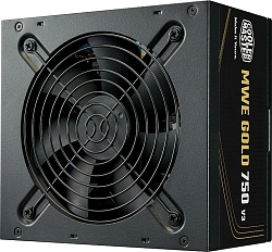 Блок питания Cooler Master ATX 750W Gold V3 Gen.5 80+ gold 24pin APFC 120mm fan 12xSATA RTL