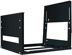 Кронштейн телекоммуникационный Cabeus NC-9U-BK настен. регул.глуб. 9U 19" 450мм нагр.:15кг черный
