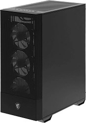 Корпус MSI MAG FORGE 112R черный без БП ATX 2x120mm 4x140mm 2xUSB3.0 audio bott PSU