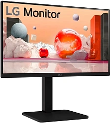 Монитор LG 23.8" 24BA550-B черный IPS LED 5ms 16:9 HDMI M/M матовая HAS Piv 1300:1 250cd 178гр/178гр 1920x1080 100Hz VGA DP FHD 4.45кг