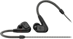Наушники вкладыши Sennheiser IE 200 1.2м черный проводные крепление за ухом (IE 200 BLACK)