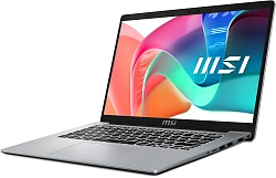 Ноутбук MSI Modern 14 F1MG-816XRU Core 5 120U 16Gb SSD512Gb Intel Graphics 14" IPS FHD (1920x1080) FreeDOS silver WiFi BT Cam (9S7-14S113-816)