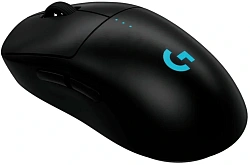 Мышь Logitech G Pro 2 Lightspeed черный оптическая 44000dpi беспров. USB 7but (910-007299)